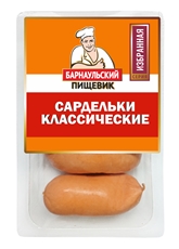 Сардельки Барнаульский пищевик классические вареные, 450г