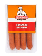 Колбаски Барнаульский пищевик премиум полукопченые, 240г