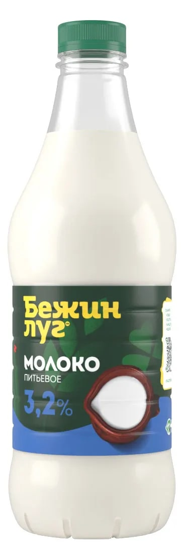 Молоко Бежин луг 3,2%, 1.4кг