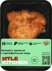 Шницель куриный Itle Kitchen с картофельным пюре, 225г