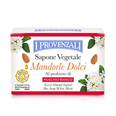 Мыло туалетное I Provenzali Миндаль с ароматом белого мускуса, 100г