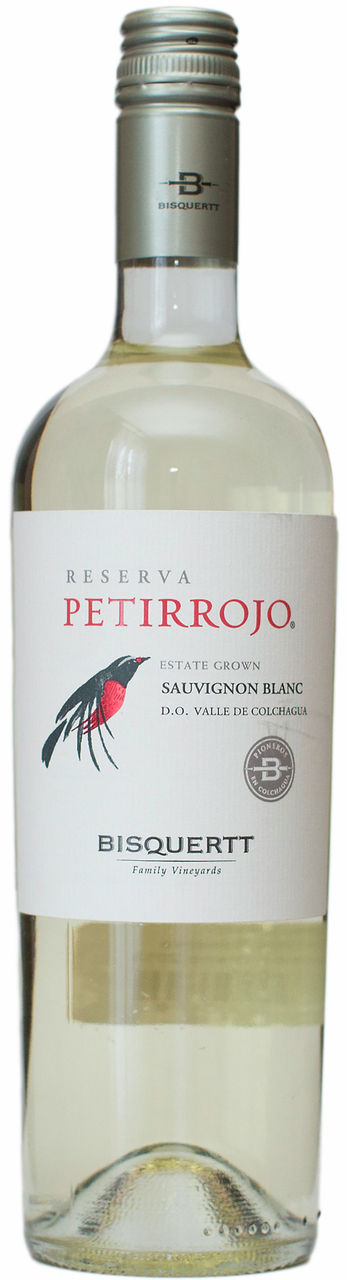 Изображение товара Вино белое сухое Bisquertt Petirrojo Sauvignon Blanc 0.75 л Чили