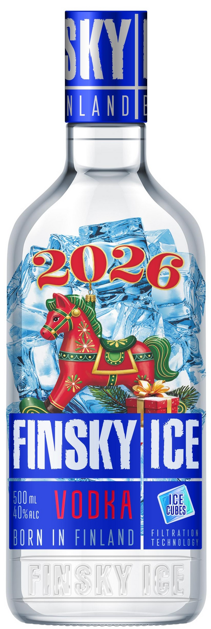 Водка Finsky Ice 0.5л