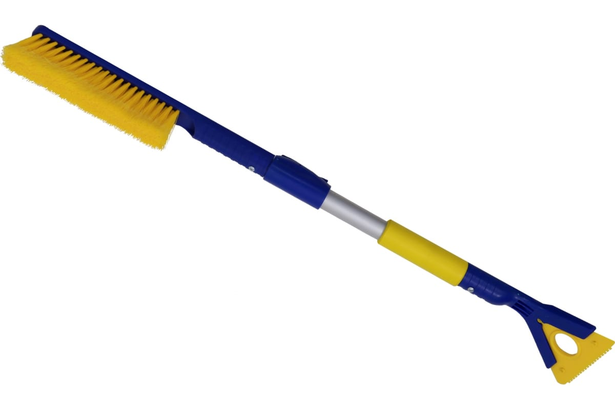 Щетка для снега Goodyear телескопическая со съемным скребком, 78-100см