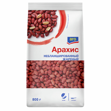 aro Арахис жареный небланшированный, 800г