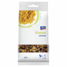 aro Изюм светлый, 120г