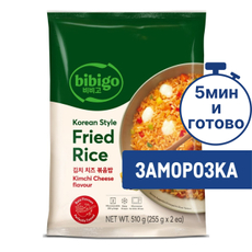 Рис жареный Bibigo с кимчи и сыром замороженный, 510г