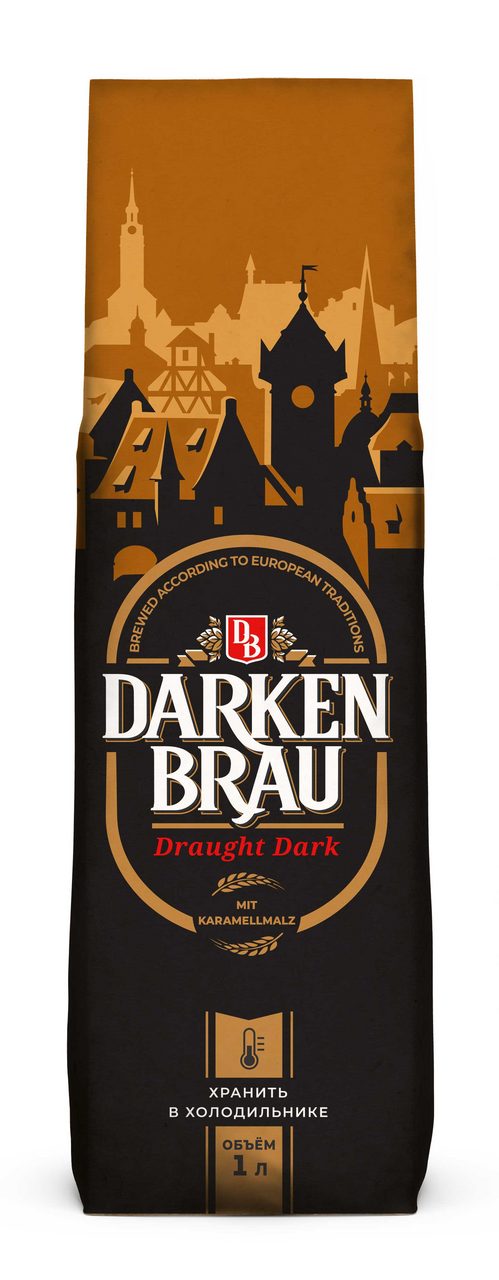 Изображение товара Напиток пивной Darkenbrau 1л