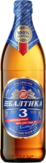 Пиво Балтика №3 классическое, 0.5л