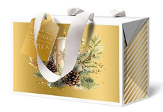 Сумка-коробка подарочная Лакарт Дизайн размер S