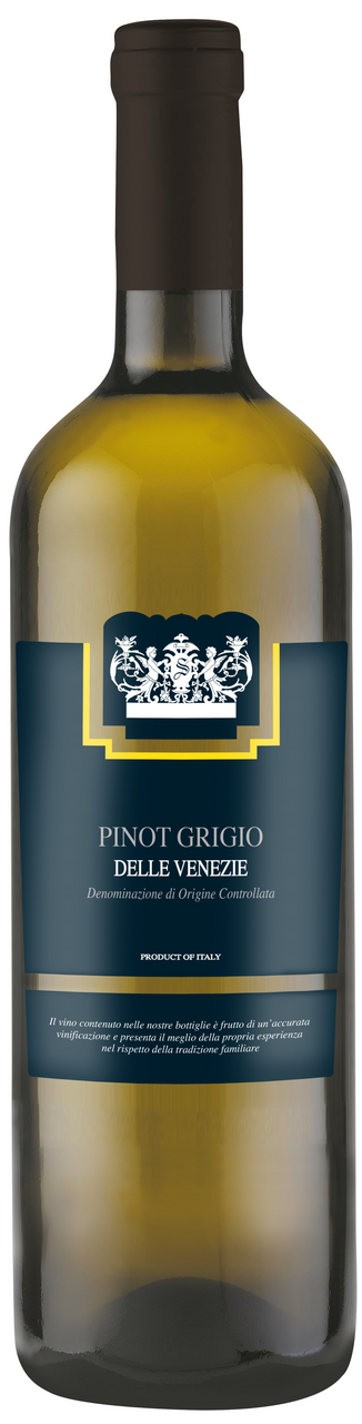 Изображение товара Вино Deangeli Pinot Grigio Delle Venezie белое сухое 0.75л