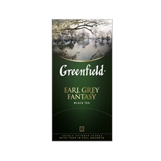 Чай Greenfield Earl Grey Fantasy черный (2г х 25 пак), 50г