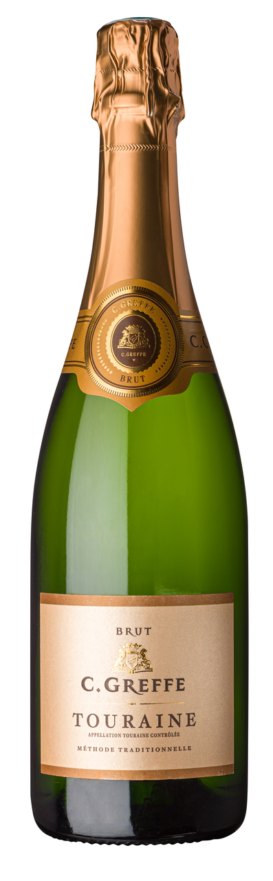 Вино игристое C.Greffe Touraine белое брют, 0.75л