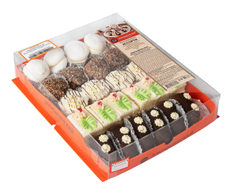 Мини-пирожное Добрынинский ассорти 14шт, 573г