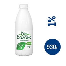Напиток кефирный Bio Balance 1%, 930г