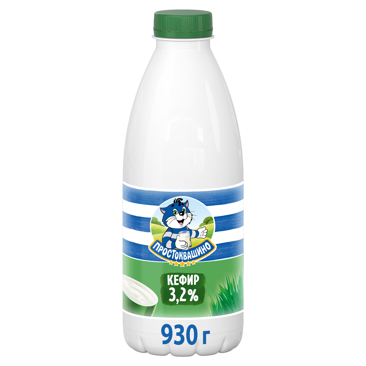 Кефир Простоквашино 3.2%, 930г