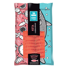 Кета Kingfish слабосоленая ломтики, 100г