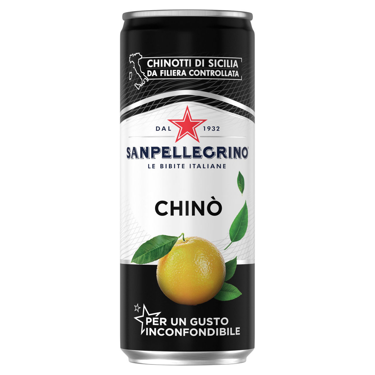 Изображение товара Напиток газированный Sanpellegrino Chino померанец, 330мл