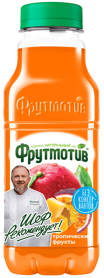 Напиток сокосодержащий Фрутмотив тропический микс, 500мл купить с ...