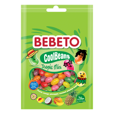 Мармелад жевательный Bebeto Coolbeans Tropic Mix, 60г