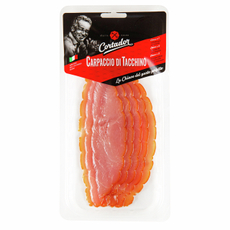 Карпаччо из индейки Cortador сырокопченое нарезка, 80г