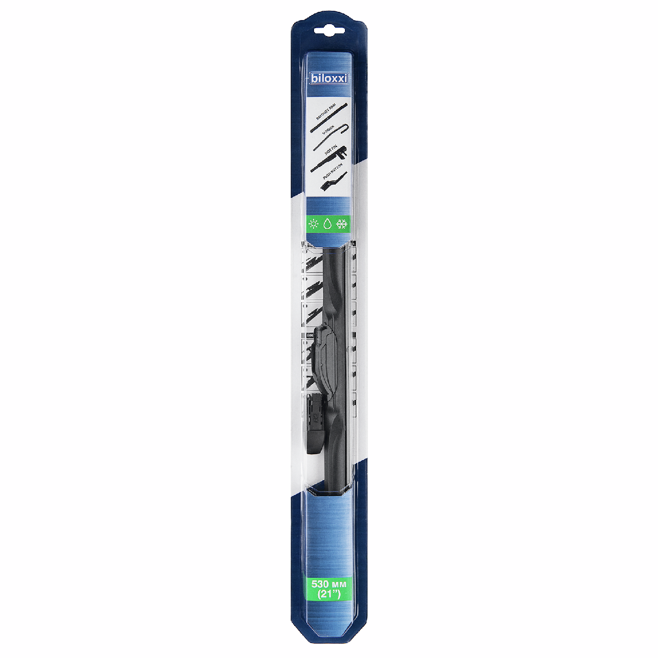 Щетка стеклоочистителя Biloxxi гибридная 21, 530мм