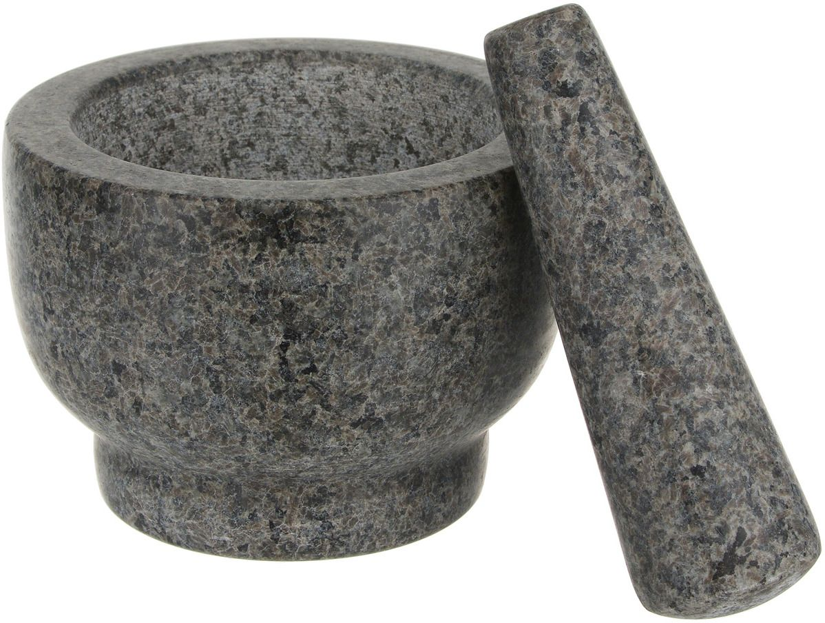 Ступка с пестиком Fackelmann гранит 9 x 13см, 300мл