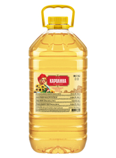 Масло подсолнечное Каролина рафинированное дезодорированное, 5л