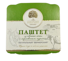 Паштет Добринское Фх из говяжьей печени с маринованными огурчиками, 100г