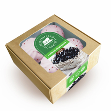 Зефир Петербургский кондитеръ с черной смородиной, 200г