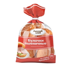 Булочки пшеничные Русский хлеб (50г x 6шт), 300г