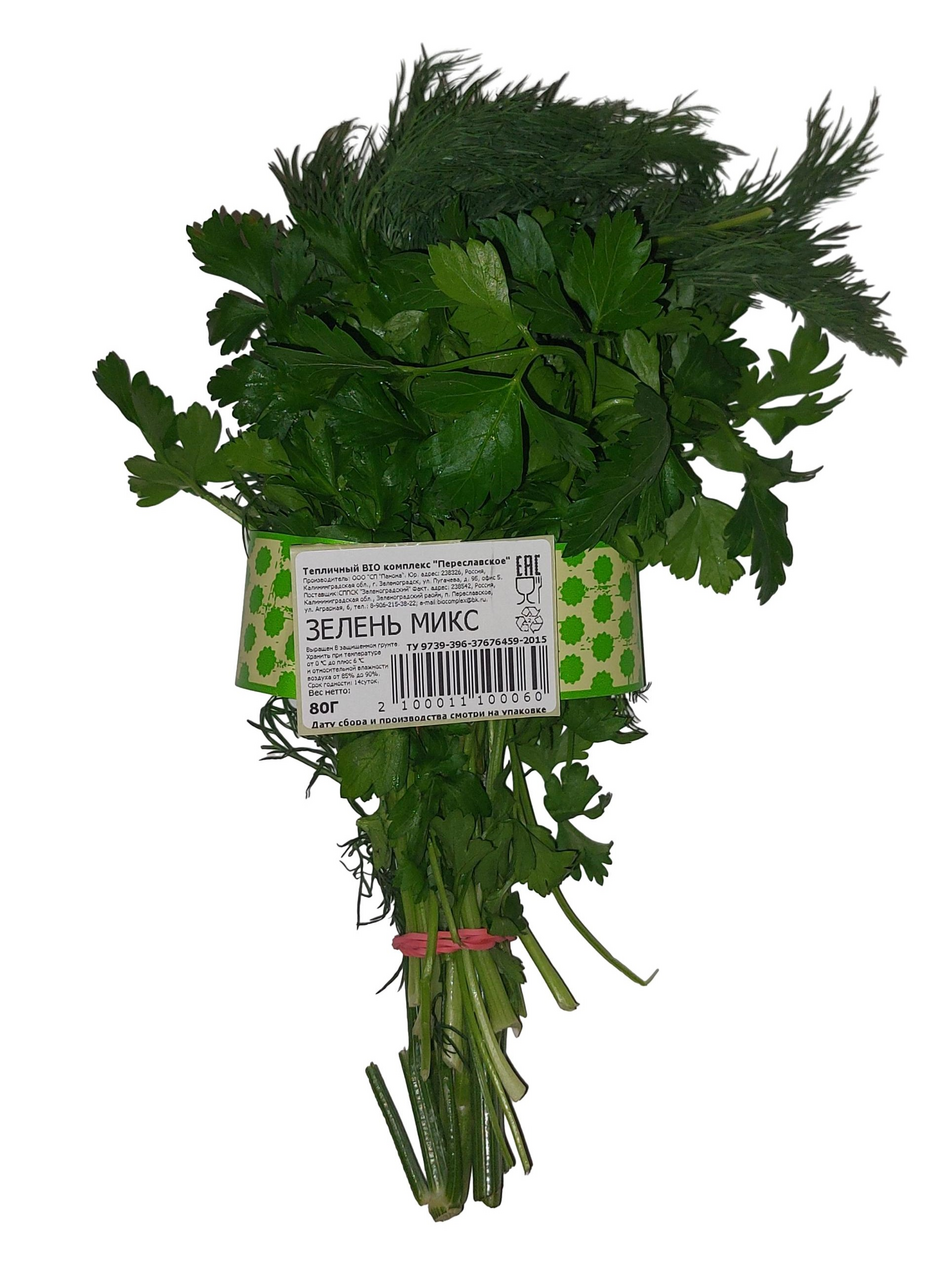 Зелень микс Будем здоровы 80г