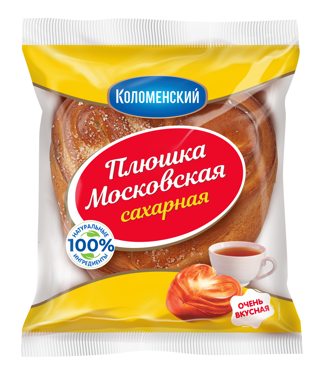 Плюшка Московская Коломенский сахарная, 150г