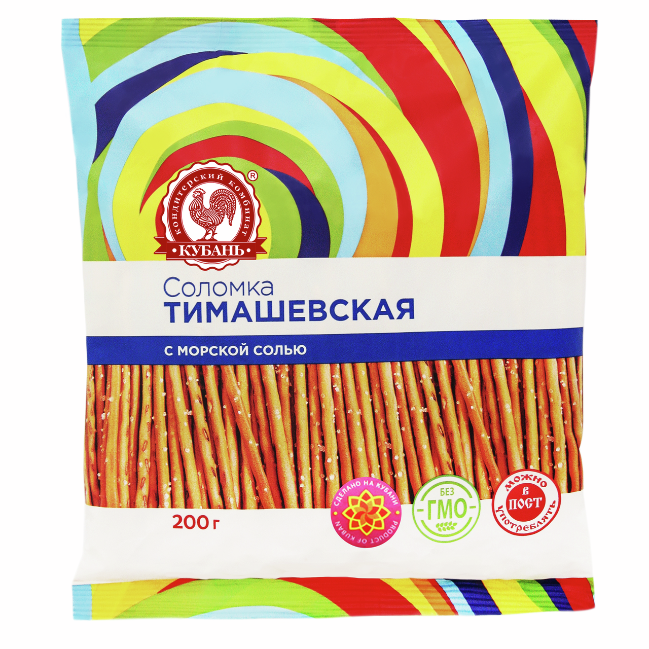 Соломка Кондитерский Комбинат Кубань соленая, 200г
