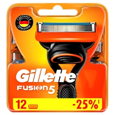 Кассеты для бритья Gillette Fusion 5, 12шт