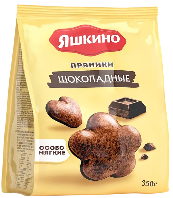 Пряники Яшкино шоколадные, 350г