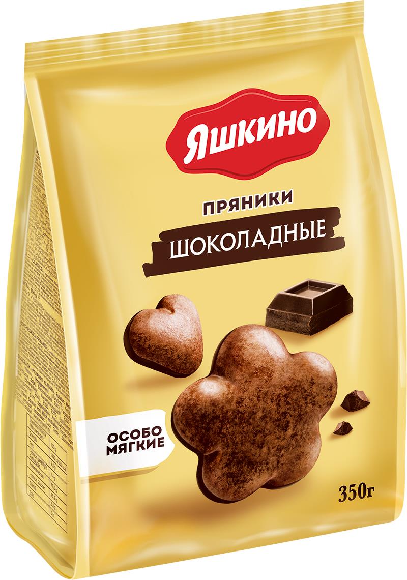 Пряники ЯШКИНО шоколадные, 350 г