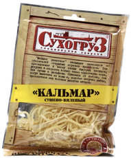 Снэки Сухогруз Кальмар сушеный, 70г