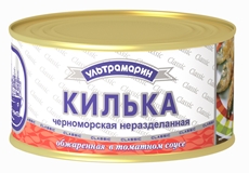 Килька Ультрамарин в томатном соусе, 240г