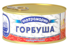 Горбуша тихоокеанская Ультрамарин натуральная, 240г