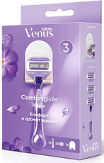Станок для бритья Gillette Venus 1шт + 3 кассеты + подставка