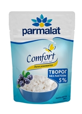 Творог рассыпчатый безлактозный Parmalat 5%, 260г