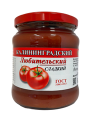 Кетчуп любительский Калининградский сладкий, 500г