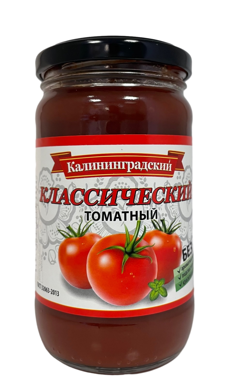Кетчуп классический Калининградский высшей категории, 380г купить с ...