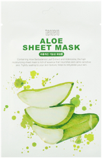 Маска для лица Tenzero тканевая экстракт алоэ, 25мл