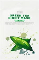 Маска для лица Tenzero тканевая экстракт зеленого чая, 25мл