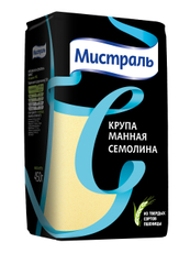 Крупа манная Мистраль Семолина, 450г