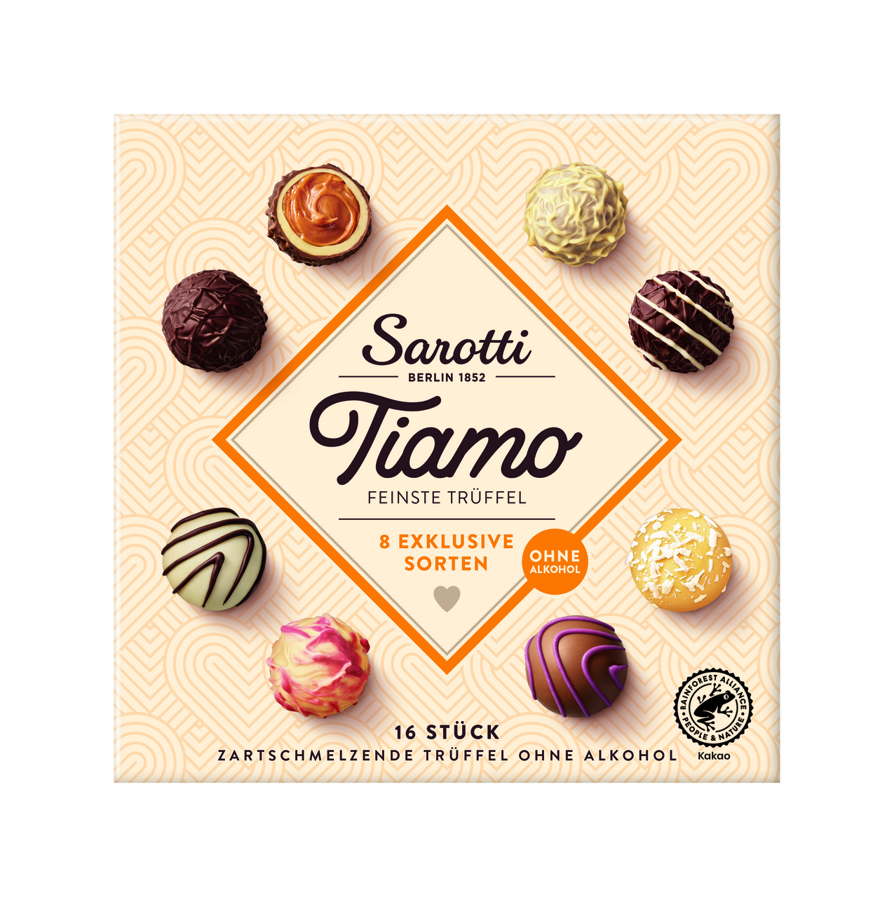 Конфеты Sarotti Tiamo Truffle ассорти, 200г купить с доставкой на дом, цены  в интернет-магазине