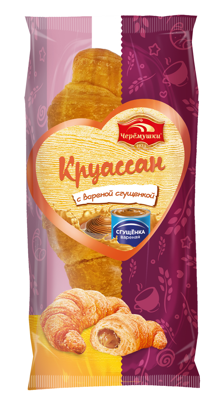 Круассан с вареной сгущенкой Черемушки 80г