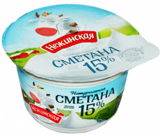 Сметана Нежинская МФ 15%, 180г